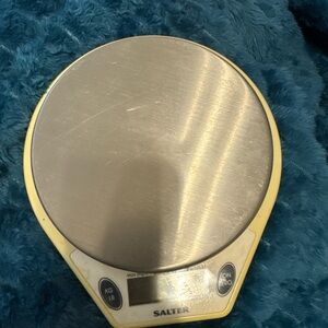 Salter digital kitchen scale with removable top Vintage Model 2006 u9
